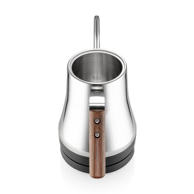 Melitta Precision Pour X Pour Over Gooseneck Spout Kettle, Silver (MPK004PULST0)