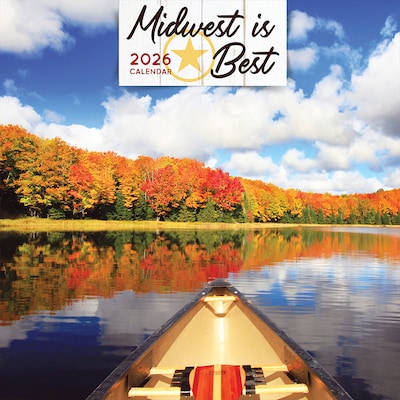 2026 TF Publishing Midwest is Best 12 x 12 Monthly Wall Calendar (26-1047)