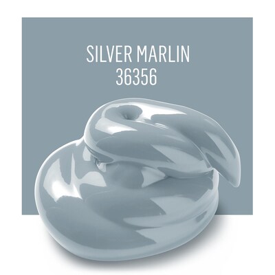 FolkArt Acrylic Paint Matte, 8oz., Silver Marlin, 3/Pack (FLK36356-3)