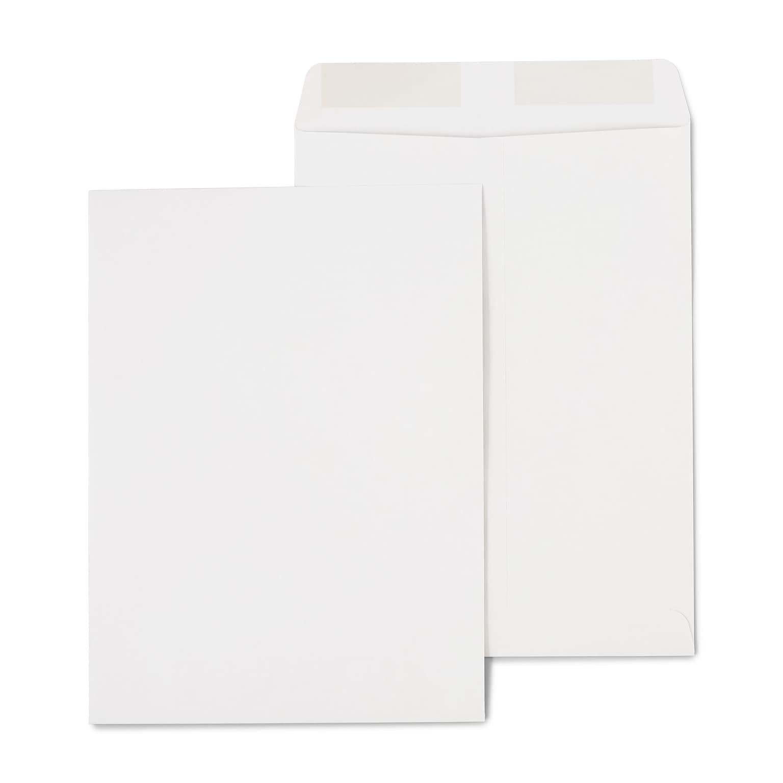 Staples Gummed Catalog Envelopes, 9 x 12, Gray, 100/Box (SPL381968)