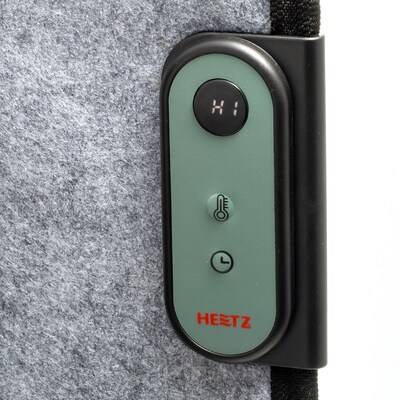 Heetz Foot and Leg Portable Radiant Electric Heater, Gray (HTZ110)