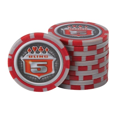 Fat Cat Bling 13.5 Grams 500 Ct Poker Chip Set (55-0655)