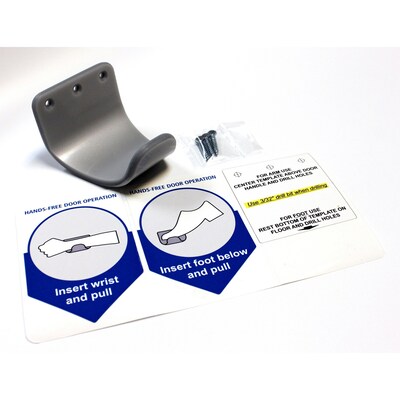 Lorell Door Pulls, Gray, 2/Pack (LLR49328)