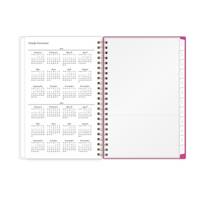 2025-2026 Blue Sky Sincerely Jules Helenora 5" x 8" Academic Year Weekly & Monthly Planner, Plastic Cover, Multicolored (155329)