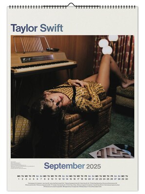 2025 BrownTrout Taylor Swift 11.7" x 16.5" Monthly Wall Calendar (9798330700011)