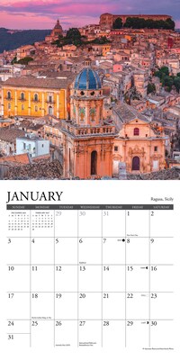 2027 Willow Creek Italy 7" x 7" Monthly Wall Calendar (64061)