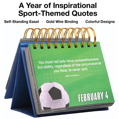 2026 Global Printed Products Sports 6 x 6 Day-to-Day Calendar (GPP-PC-01)