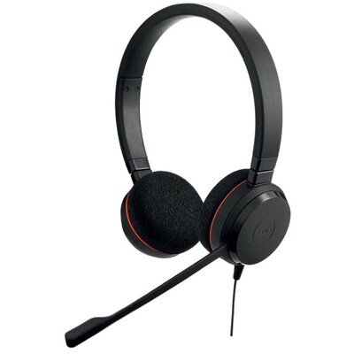 Jabra Evolve 20SE Wired Noise Canceling Stereo Headset, USB, UC Certified (4999-829-489-01)
