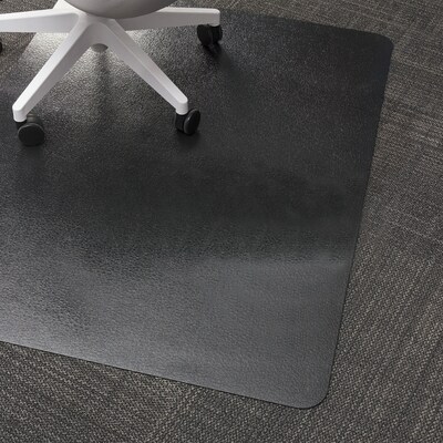 Quill Brand® 36" x 48" Hard Floor Chair Mat, Black (26990)