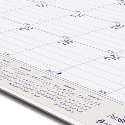2027 Brownline DuraGlobe 22" x 17" Monthly Desk Pad Calendar (C177227-27)