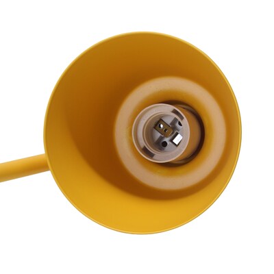 Simple Designs Sleek Essentials LED Desk Lamp, 16", Yellow (LD1079-YLW)