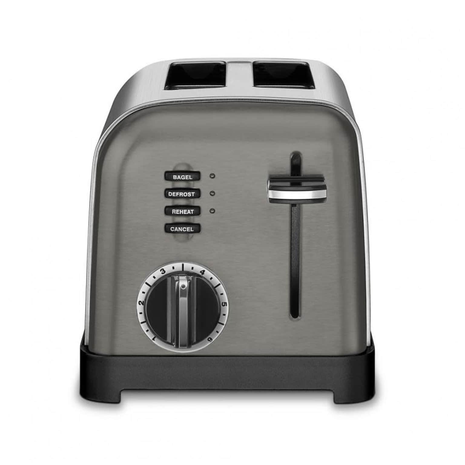 Cuisinart Classic 2 Slices Pop-Up Toaster, Black (CPT160BKSP1)