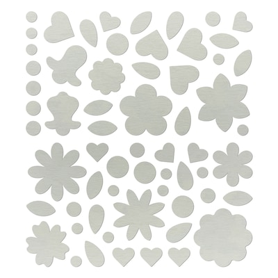 Roylco Blots of Flowers Blot Paper, 2, White, 310/Pack (R-15417)