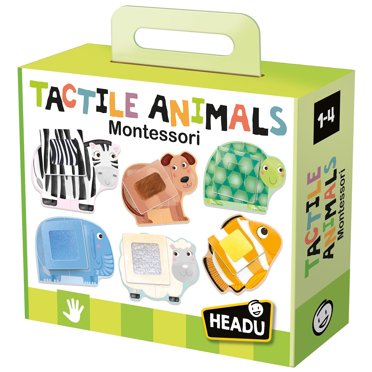 Headu Tactile Animals Montessori (HDUIT20188)