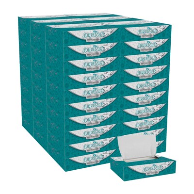 Angel Soft Professional Series Standard Facial Tissue, 2-Ply, 50 Sheets/Box, 60/Carton (48550)