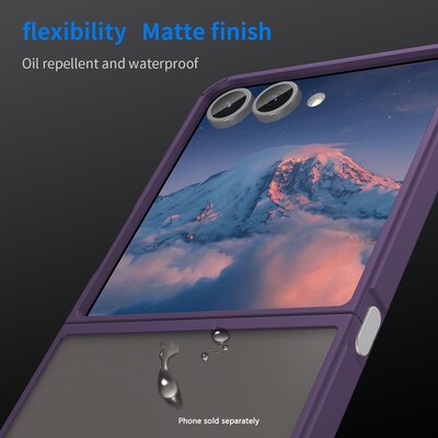 SaharaCase Venture Series Slim Case for Galaxy Z Flip7, Purple Orchid (CP00858)