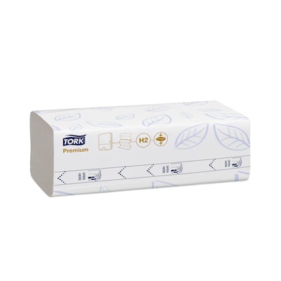 Tork Xpress Compressed Multifold Paper Towels, 1-Ply, 200 Sheets/Pack, 12 Packs/Carton (420590)