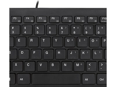 Adesso SlimTouch Mini Keyboard, Black (AKB-111UB)