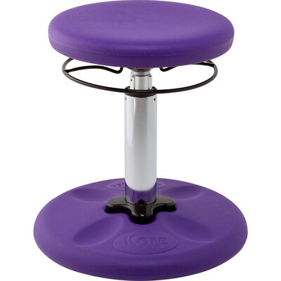 Kore Design Kids Adjustable Standard Wobble Chair 14" to 19", Purple (KD-3107)