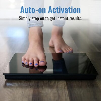 DMI Digital Bathroom Scale, 440 lbs. Capacity (640-9057-0020)
