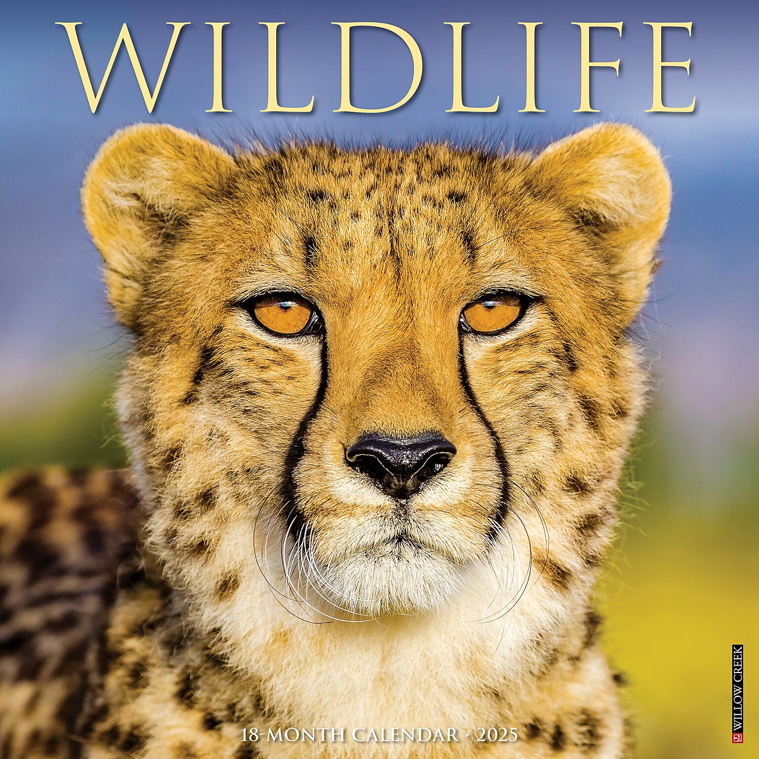 2025 Willow Creek Wildlife 12 x 12 Monthly Wall Calendar (45480)