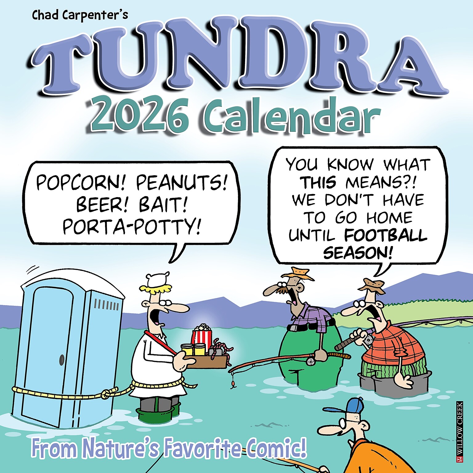 2026 Willow Creek Tundra 12 x 12 Monthly Wall Calendar (53027)