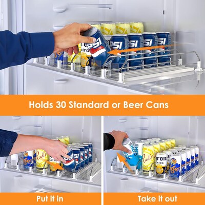 Spring Loaded Drink Organizer Dispenser