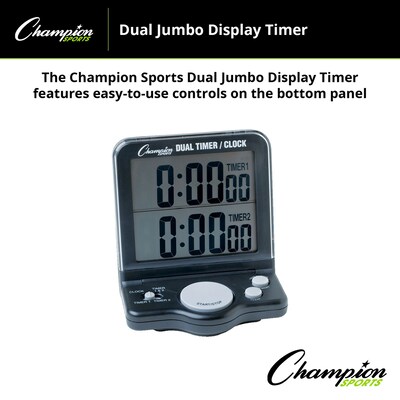 Champion Sports Digital Timer, Black (DC100)