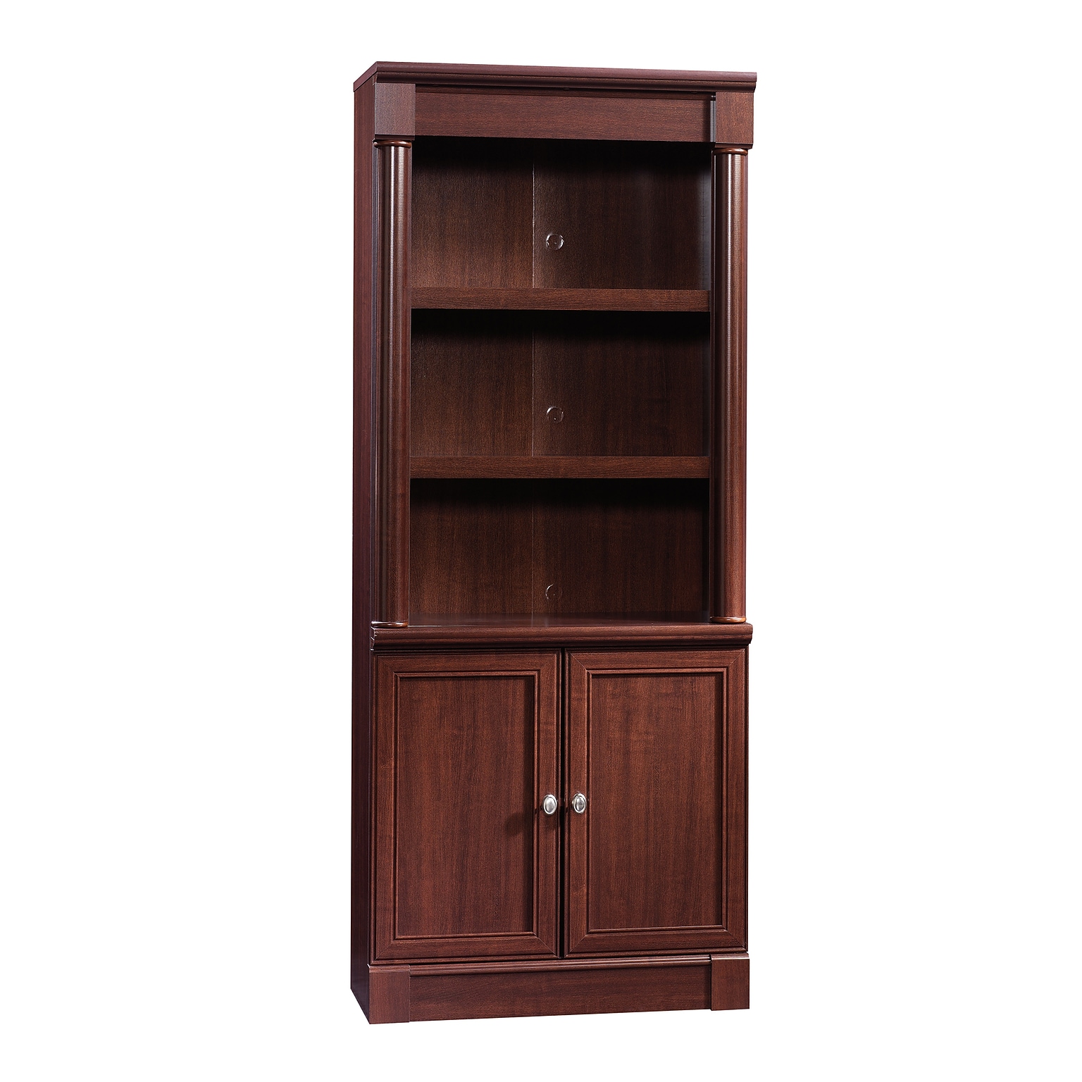 Sauder Palladia 72H 5-Shelf Bookcase, Select Cherry (412019)
