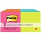 Post-it Pop Up Sticky Notes, 3 x 3 in., 12 Pads, 100 Sheets/Pad, The Original Post-it Note, Poptimistic Collection