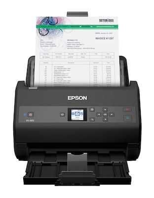 Epson ES-865 High-Speed Duplex Desktop Document Scanner (B11B250202)