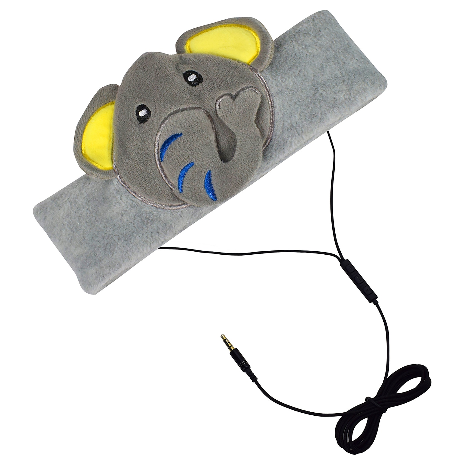 Contixo H1 Adjustable Fleece Headband Headphones, Elephant (CNXH1ELEPHANT)