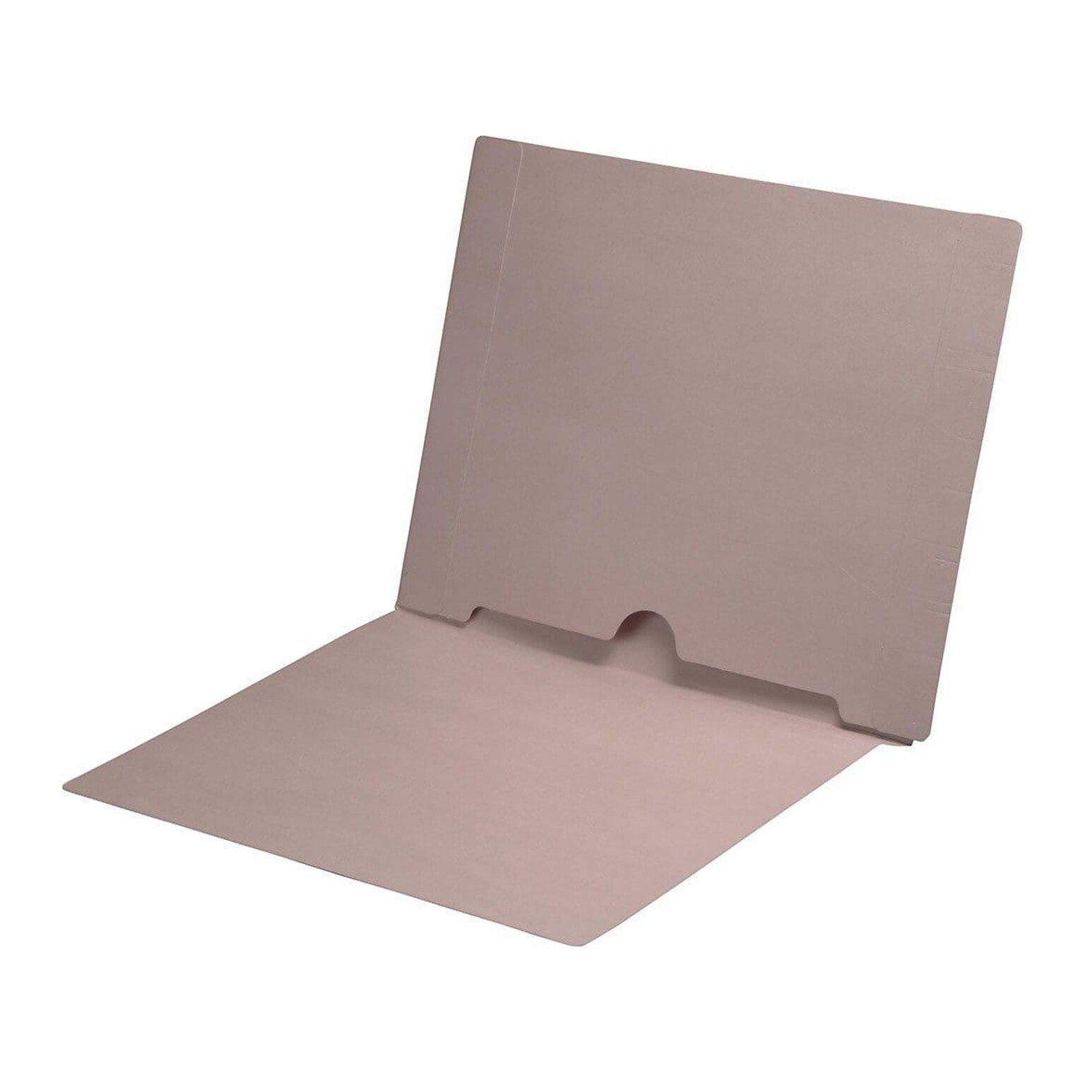 Medical Arts Press End Tab File Folder, Straight Cut, Letter-Size, Gray, 50/Box (S-09017-GRY)