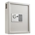 AdirOffice 40 Key Electronic Keypad Cabinets, Stainless Steel (680-40-WHI)