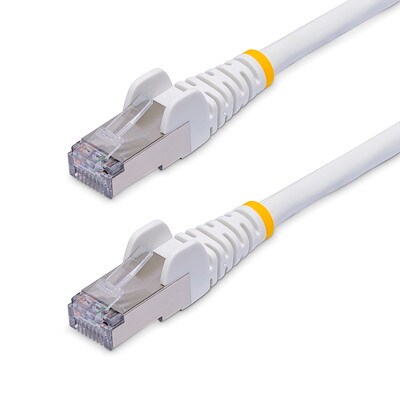 StarTech 25 CAT-8 Ethernet Cable, 26AWG, White (NLWH-25F-CAT8-PATCH)