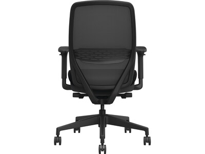 HON Nucleus Ergonomic Fabric/Mesh Swivel Task Chair, Black (HNR1KD.Y2.STC.A.H.IM.CU10.BL.SB.T)