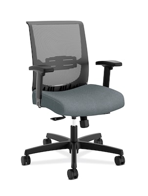 HON Convergence Fabric/Mesh Task Chair, Gray Pattern (HONCMY1AAPX25)