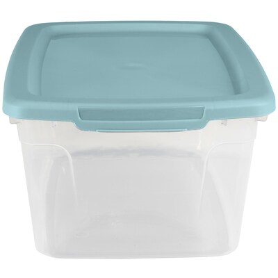 Home Logic 6 Qt. Clear Stackable Storage Bin