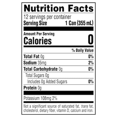 Sprite Zero Sugar Lemon-Lime Soda, 12 oz., 24 Cans/Carton (00049000037111)