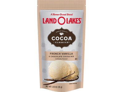 Land O Lakes Cocoa Classics French Vanilla & Chocolate Hot Cocoa, 1.25 0z., 72/Carton (B204-W1375)