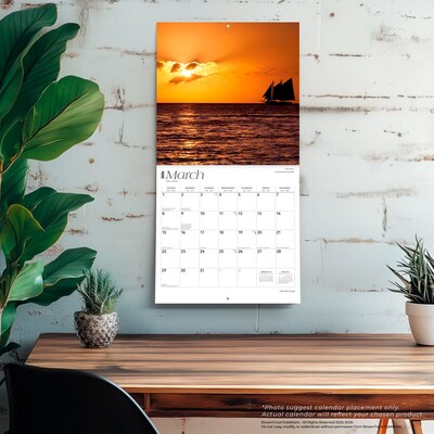 2026 BrownTrout Florida Coast 12" x 12" Monthly Wall Calendar (9798330703258)