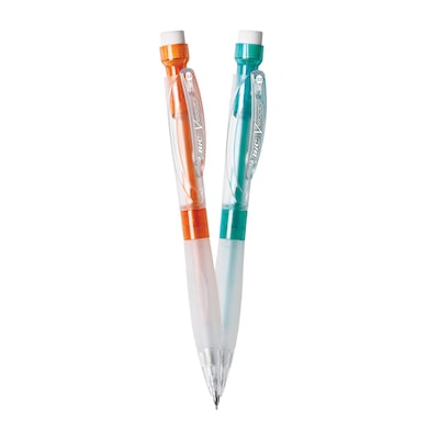 BIC Velocity Max Mechanical Pencil, 0.9mm, #2 Hard Lead, 2/Pack (MPMX9P21-BLK)