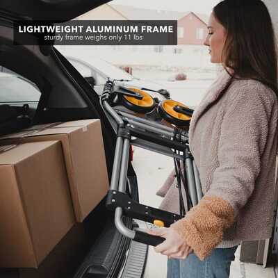 Mount-It! Folding Hand Truck and Dolly, Holds Up to 264 lbs. (MI-902)