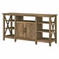 Bush Furniture Key West Console TV Stand, Screens up to 65", Reclaimed Pine (KWV160RCP-03)