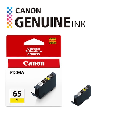 Canon 65 Y Yellow Standard Yield Ink Cartridge (4218C002)