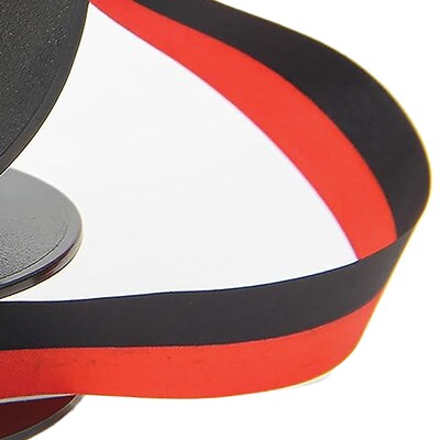 Nadex Coins Twin-Spool Typewriter Ribbon for Manual Typewriters, Red & Black (NXTE-1642)