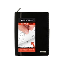 2024 AT-A-GLANCE Executive 8.25 x 11 Weekly & Monthly Appointment Book, Black (70-NX-81-05-24)