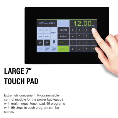 Triumph 5560 LT VRCUT Ready  Programmable Hydraulic With Air Table 21 5/8" Paper Cutter (CU0497)