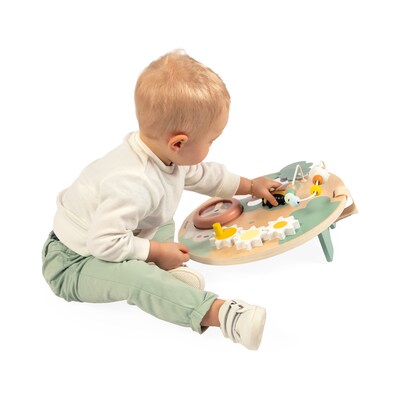 Janod Sweet Cocoon Multi-Activity Busy Board, Multicolored (J04057)