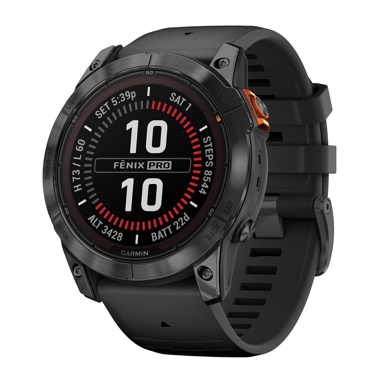 Garmin fenix 7X Pro Smart Watch, 51 mm, Slate Gray & Black (GRM0277800)